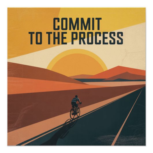 Poster S'engager dans le processus (Devant)
