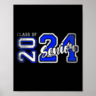 Poster Senior 2024 Class Of 2024 Seniors Graduation 2024