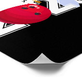 Poster Senior 2025 Bowling Player Cl Of 2025 Graduation S (Coin)