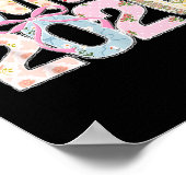 Poster Senior 2026 Cl De 2026 Coquette Pastel Dentelle Fl (Coin)