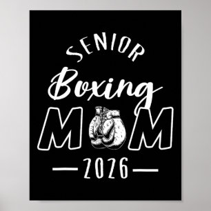 Poster Senior Boxing Mom 2026 Senior Mom Cl Of 2026