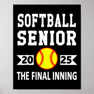 Poster Senior Cl de 2025 Softll Senior Night Remise des d