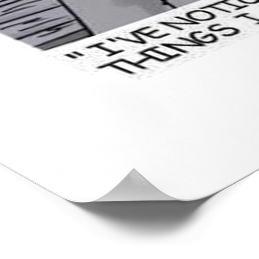 Poster Senior sur le banc du parc (Coin)