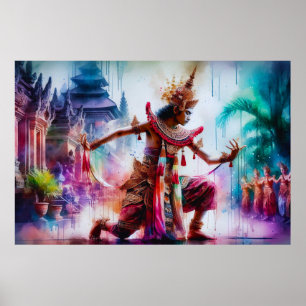 Poster Senja Tari : Danse crépusculaire à Bali