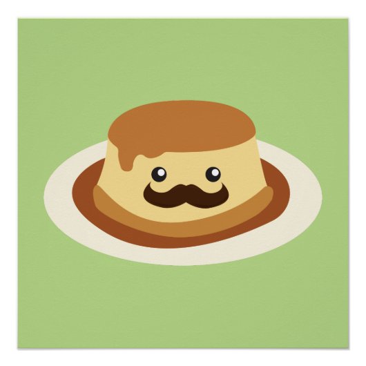 Poster Señor Flan (Devant)