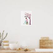 Poster S'enracine dans l'effort, vers la réussite (Cuisine)