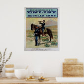 Poster S'enrôler dans l'Armée régulière (Cuisine)