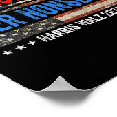 Poster Sens commun sur les absurdités Harris Waltz Democr (Coin)