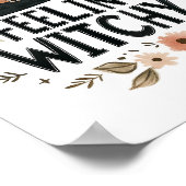 Poster Sensation Witchy sorcier Casquette de l'aquarelle  (Coin)