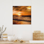 Poster sensationals sunset a romantibeach (Cuisine)