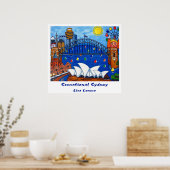Poster Sensationnel Sydney Painting Print (Cuisine)