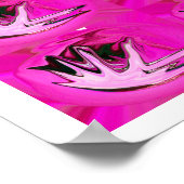 Poster Sensations roses (Coin)
