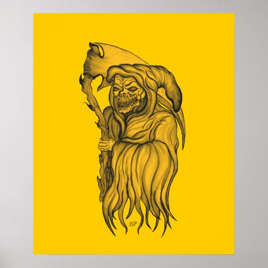 Poster Sensenmann - La mort (Devant)