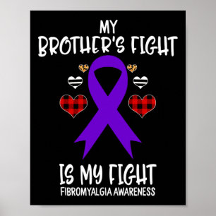 Poster Sensibilisation à la fibromyalgie Le combat de mon