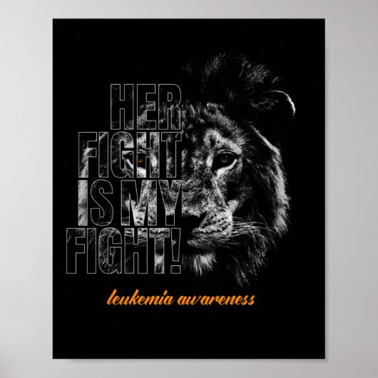 Poster Sensibilisation à la leucémie (Devant)