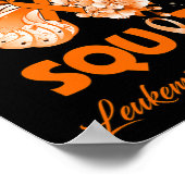 Poster Sensibilisation à la leucémie de l'équipe de souti (Coin)