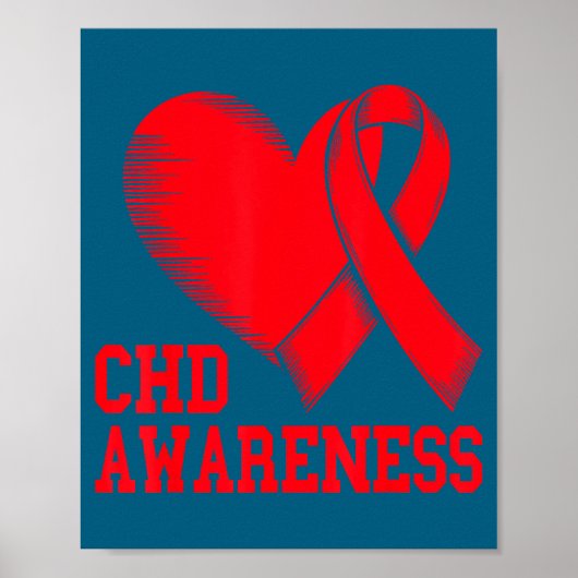 Poster Sensibilisation à la maladie cardiaque (Devant)