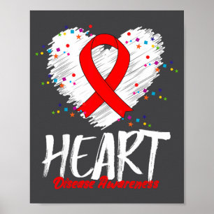 Poster Sensibilisation à la maladie cardiaque
