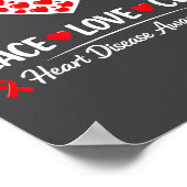 Poster Sensibilisation à la maladie cardiaque (Coin)