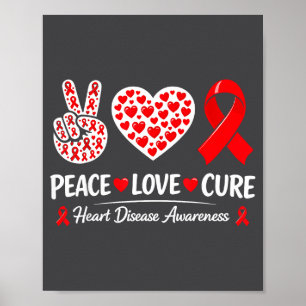 Poster Sensibilisation à la maladie cardiaque
