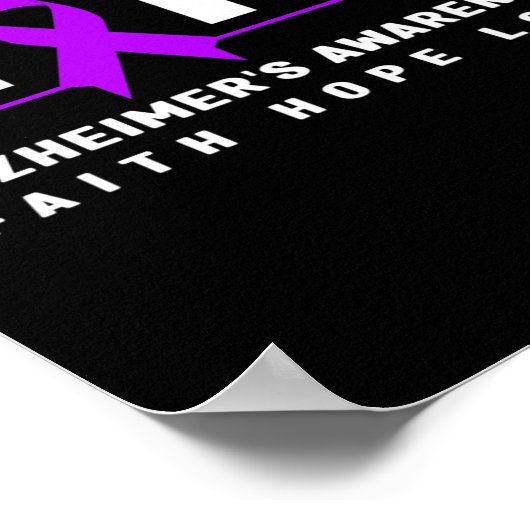 Poster Sensibilisation à la maladie d’Alzheimer - Awa du  (Coin)