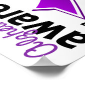 Poster Sensibilisation à la maladie d'Alzheimer 5 (Coin)