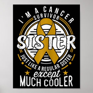 Poster Sensibilisation à la maladie du cancer chez les en