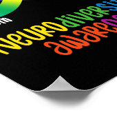 Poster Sensibilisation à la neurodiversité Trouble du déf (Coin)