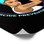 Poster Sensibilisation à la prévention du suicide (Coin)