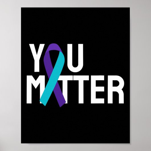 Poster Sensibilisation à la prévention du suicide 4 (Devant)