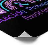Poster Sensibilisation à la prévention du suicide Aucune (Coin)
