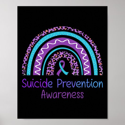 Poster Sensibilisation à la prévention du suicide Aucune (Devant)