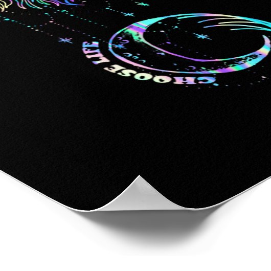 Poster Sensibilisation à la prévention du suicide Choisir (Coin)