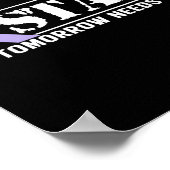 Poster Sensibilisation à la prévention du suicide Demain (Coin)