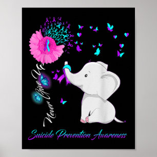 Poster Sensibilisation à la prévention du suicide des élé