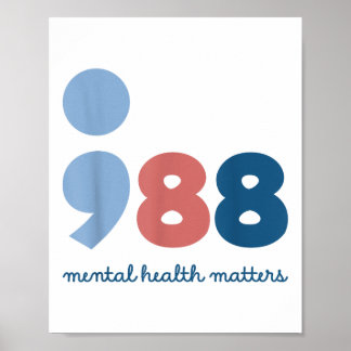 Poster Sensibilisation à la prévention du suicide et à la