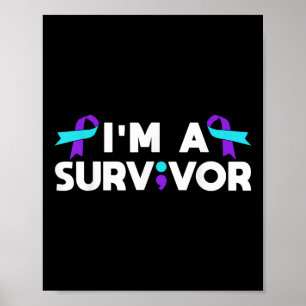 Poster Sensibilisation À La Prévention Du Suicide Je Suis