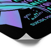 Poster Sensibilisation à la prévention du suicide Motivat (Coin)