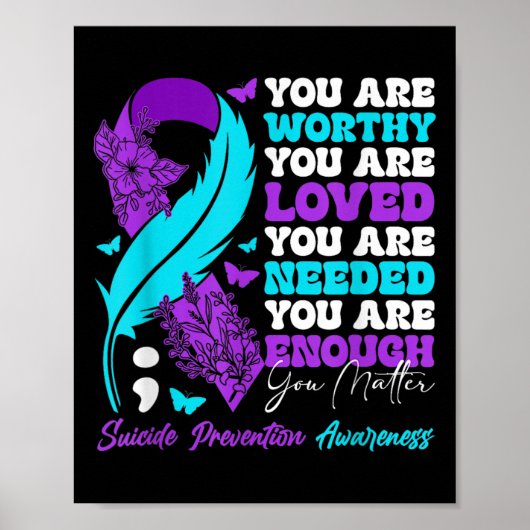 Poster Sensibilisation à la prévention du suicide Motivat (Devant)