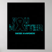 Poster Sensibilisation À La Prévention Du Suicide Problèm (Devant)