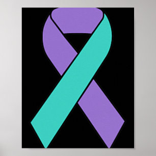 Poster Sensibilisation à la prévention du suicide Ruban T
