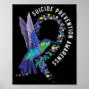 Poster Sensibilisation à la prévention du suicide Santé m