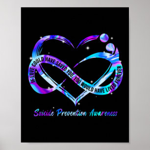 Poster Sensibilisation À La Prévention Du Suicide Si L'Am