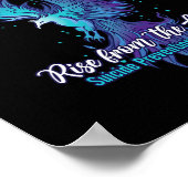 Poster Sensibilisation À La Prévention - Phoenix Augmente (Coin)