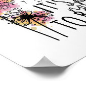 Poster Sensibilisation À La Santé C'Est Ok Ne Pas Être Ok (Coin)