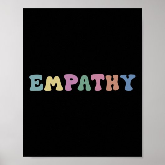 Poster Sensibilisation à la santé mentale Empathie (Devant)