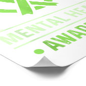 Poster Sensibilisation à la santé mentale Employé en sant (Coin)