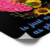 Poster Sensibilisation à la santé mentale Prévention du s (Coin)