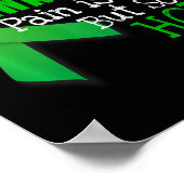 Poster Sensibilisation à la santé mentale Ribbon pour la (Coin)