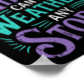 Poster Sensibilisation à la santé mentale Suicide au ruba (Coin)